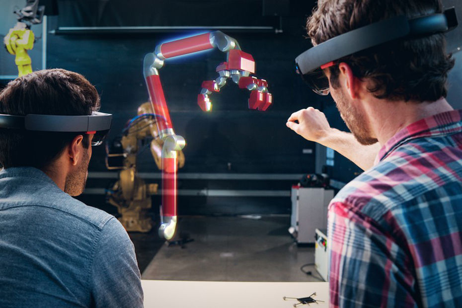 AR for business with hololens