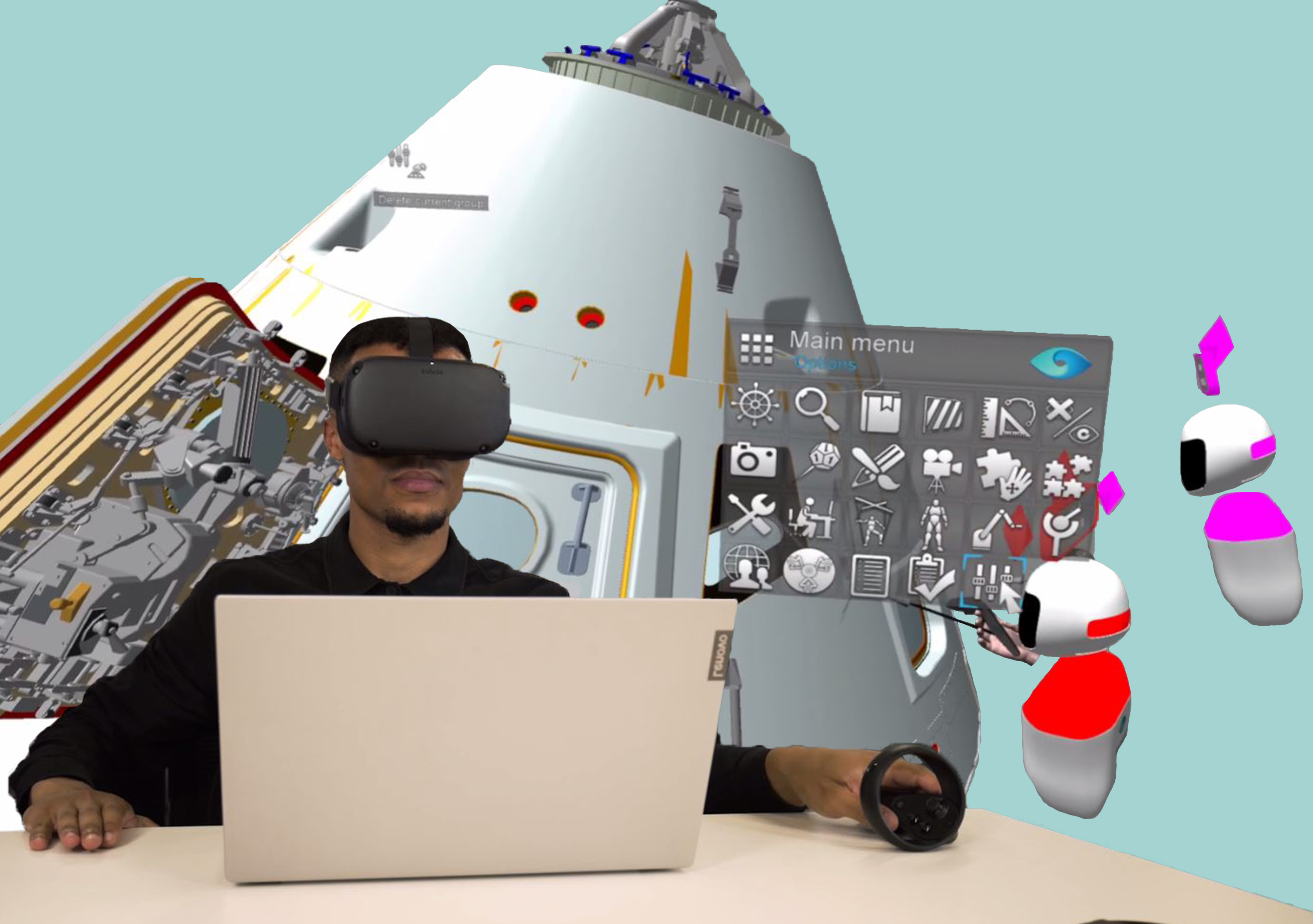 Cloud VR for engineers