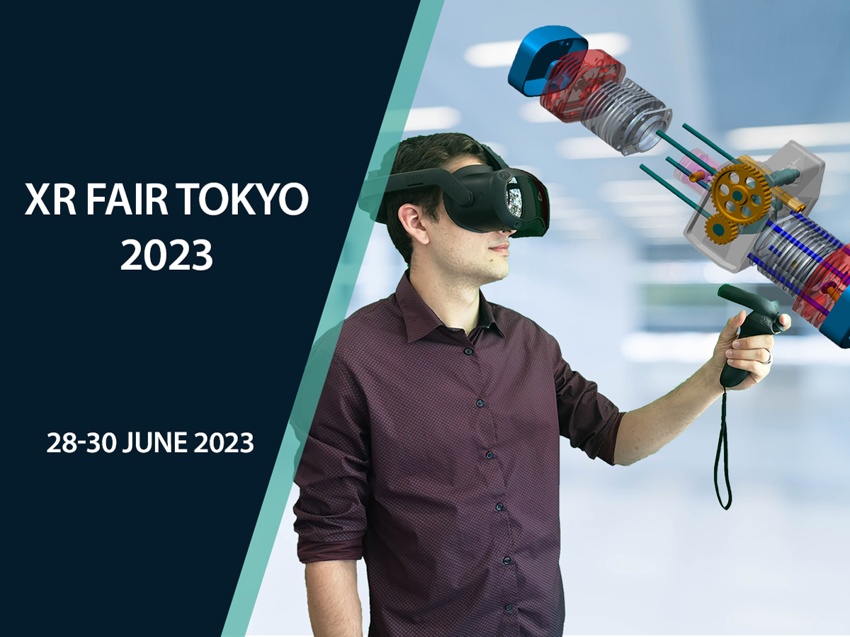 XR fair tokyo 2023 summer where TechViz participates