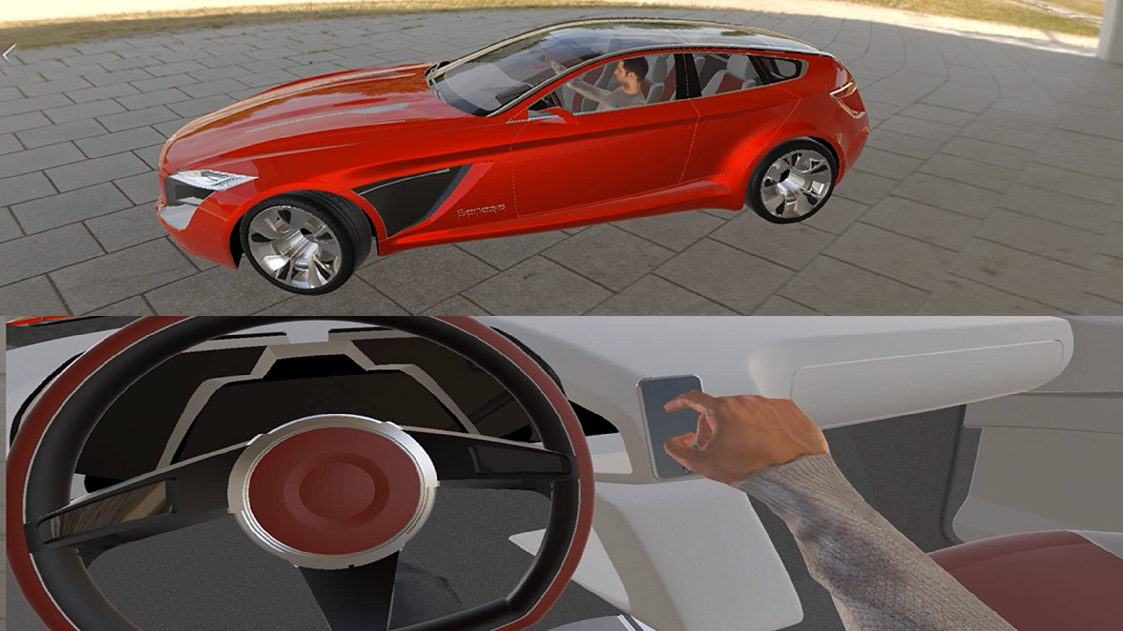 Using VR for cockpit ergonomics